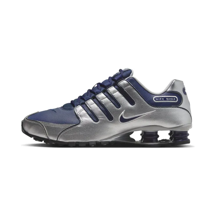 Nike Shox NZ “Midnight Navy / Metallic Silver / Black” (378341-402)
