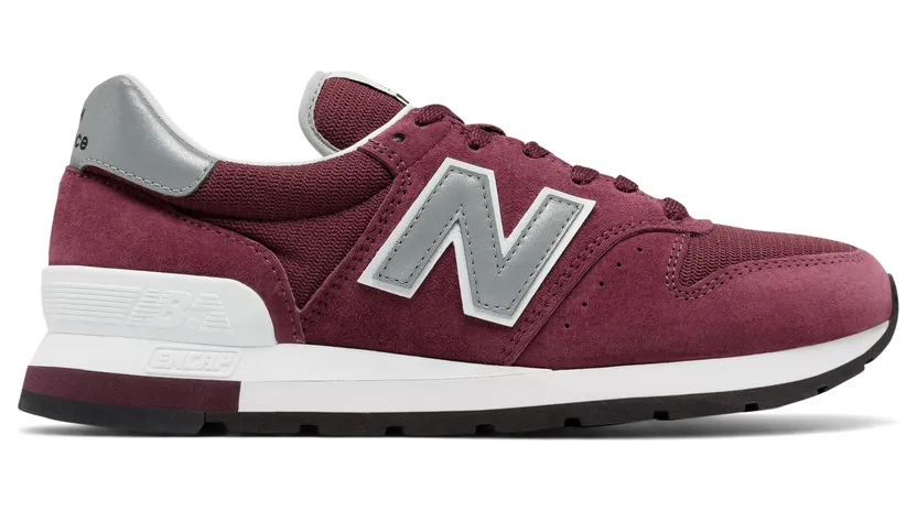 New Balance 995 Burgundy Silver