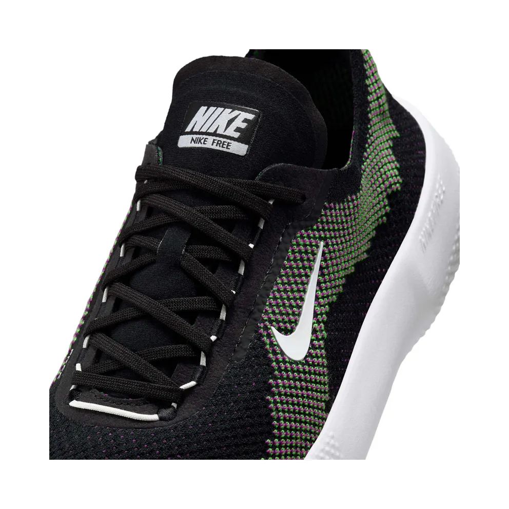 Nike Free 2025 Black White Green Strike Purple (HF1078-003)