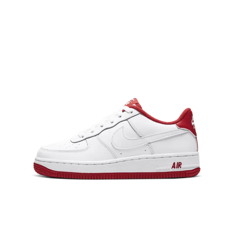 Nike Air Force 1 White University Red (GS) White/University Red (CD6915-101)
