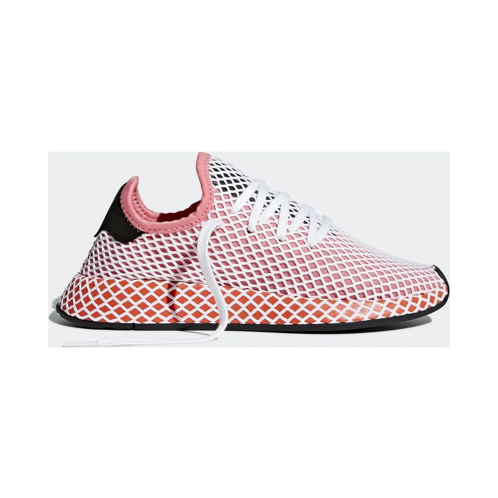 adidas Deerupt Chalk Pink Bold Orange (W) Chalk Pink/Chalk Pink/Bold Orange (CQ2910)