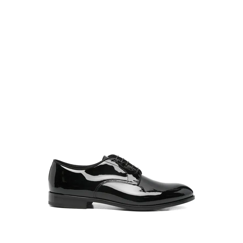 Doucal’s Patent-leather Derby “Black” (DU3532RENNUF01 8NN00)