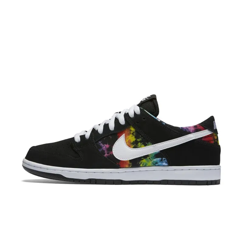 Nike SB Dunk Low Ishod Wair Tie Dye Black/White/Multi Color (819674-019)