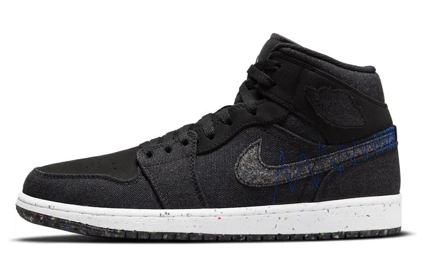 Jordan 1 Mid Crater Black (DM3529-001)