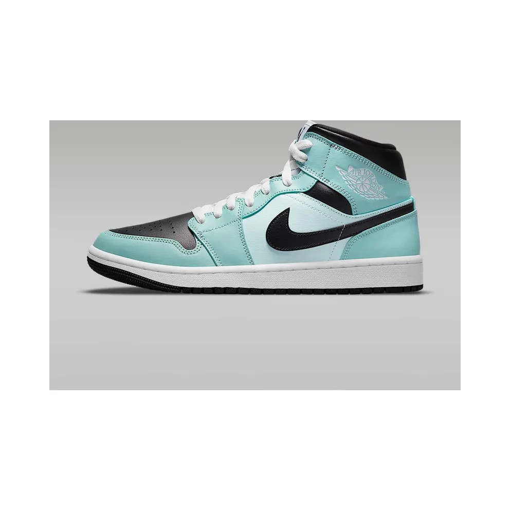 Air Jordan 1 Mid Aqua Blue Tint (2020) (BQ6472-300)