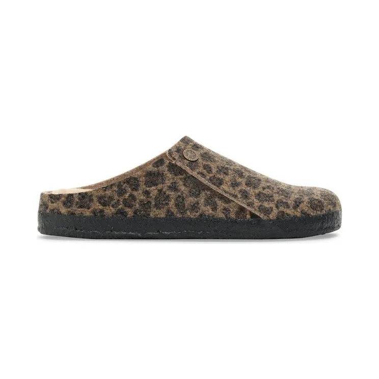 Birkenstock Zermatt Wool Felt Leopard Toffee (1030844)