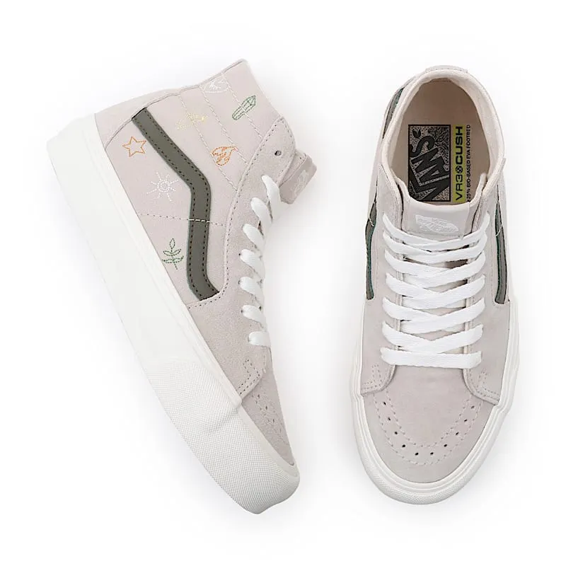 Vans Mystical Embroidery Sk8-hi Tapered Vr3 Grey (VN0005UMBLP)