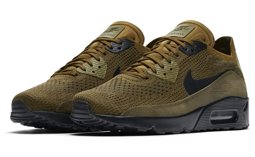 Nike Air Max 90 Ultra 2.0 Flyknit Olive Flak