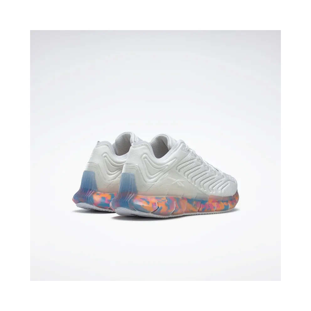 Reebok Zig Kinetica Shoes Horizon Blue / High Vis Orange / Proud Pink