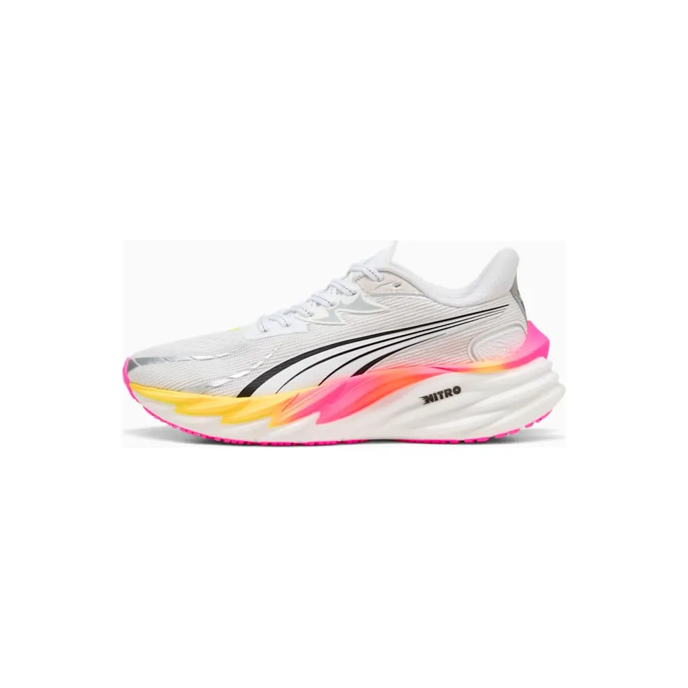 Puma Velocity Nitro 4 Puma White / Glowing Red / Poison Pink (311141-18)