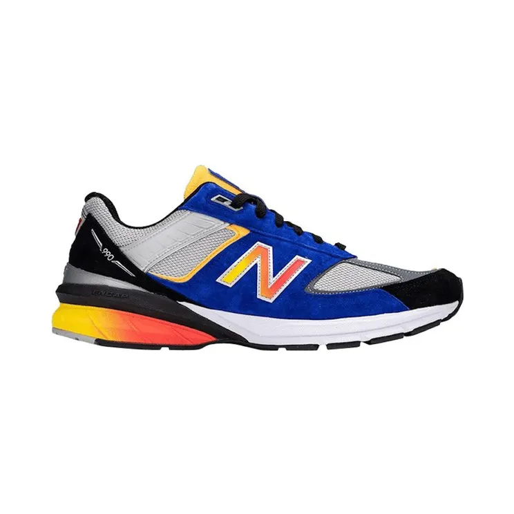 New Balance 990v5 MiUSA DTLR Villa Blue Grey Black (M990AM5)