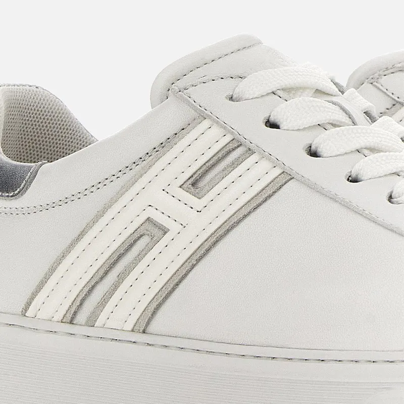 Sneakers Hogan H365 Silver White (HXW3650J310RNQ0351) (5)