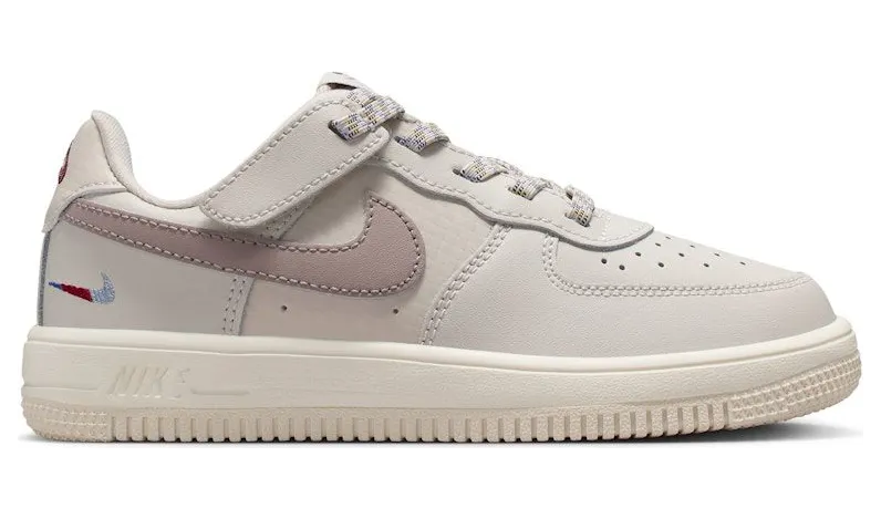 Nike Force 1 Low LV8 EasyOn Light Orewood Brown Burgundy Crush Comet Blue (IH4496-100)