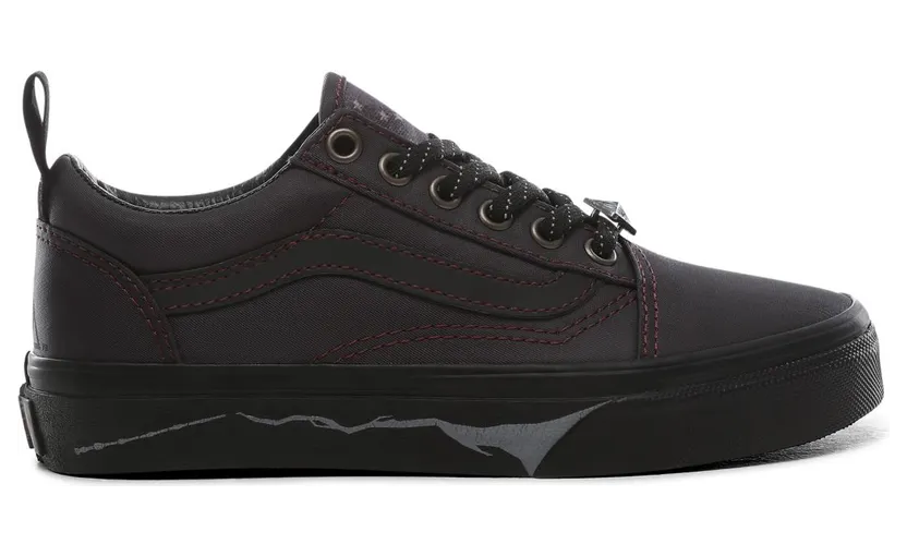 VANS Vans X Harry Potter™ Deathly Hallows Old Skool Schoenen Met Elastische Veters Voor Kinderen (Zwart)