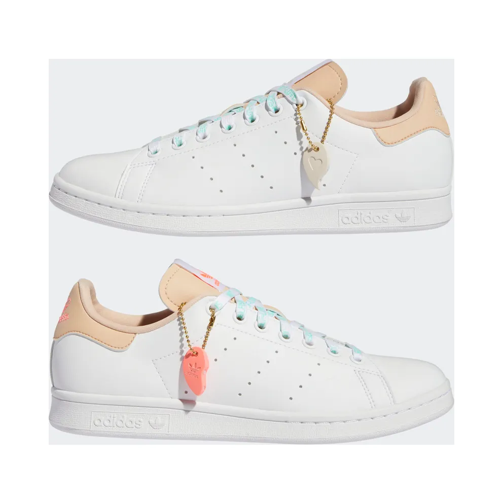 Adidas Stan Smith Cloud White / Halo Blush / Acid Red (GW0571)