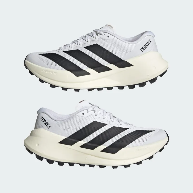 Adidas Terrex Agravic SL Trailrunningschoenen Cloud White / Core Black / Cloud White (KH8796)