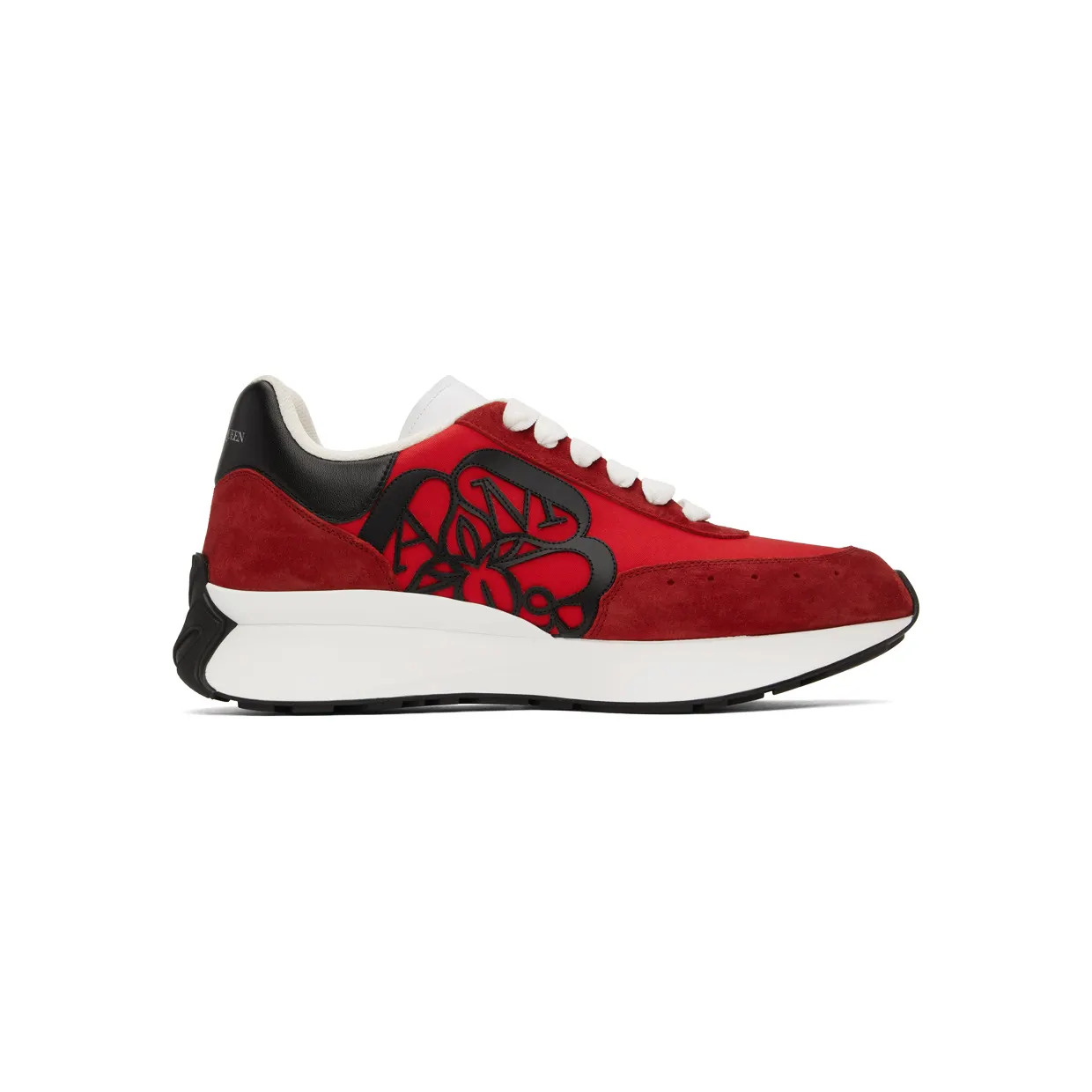 Alexander McQueen Red Sprint Sneakers (688546W4T22)
