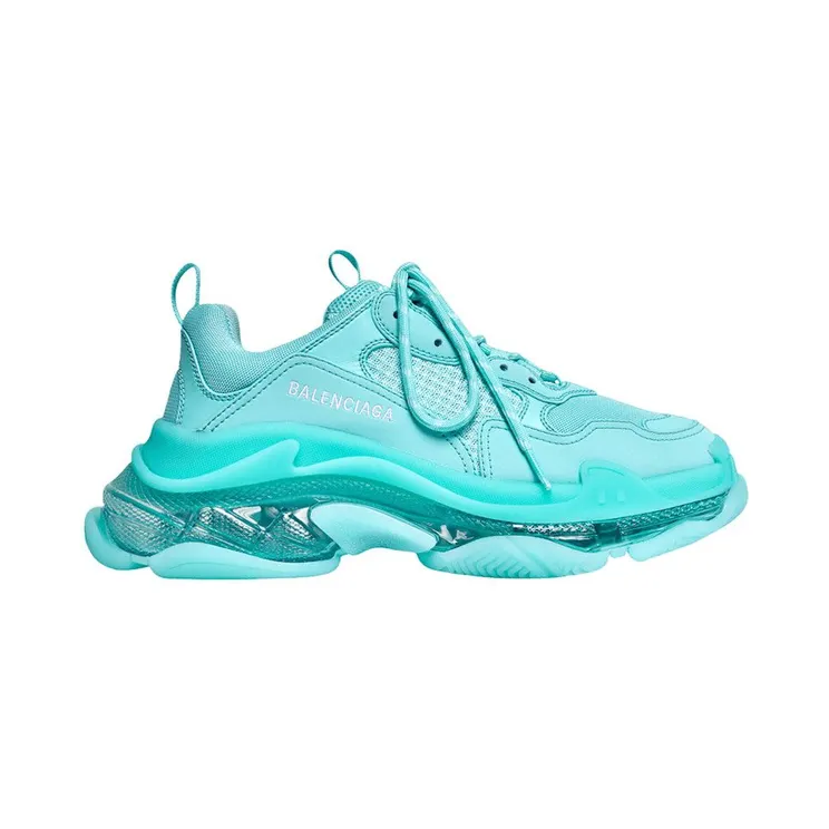 Balenciaga Triple S Clear Sole Blue (544351W2GA14590)