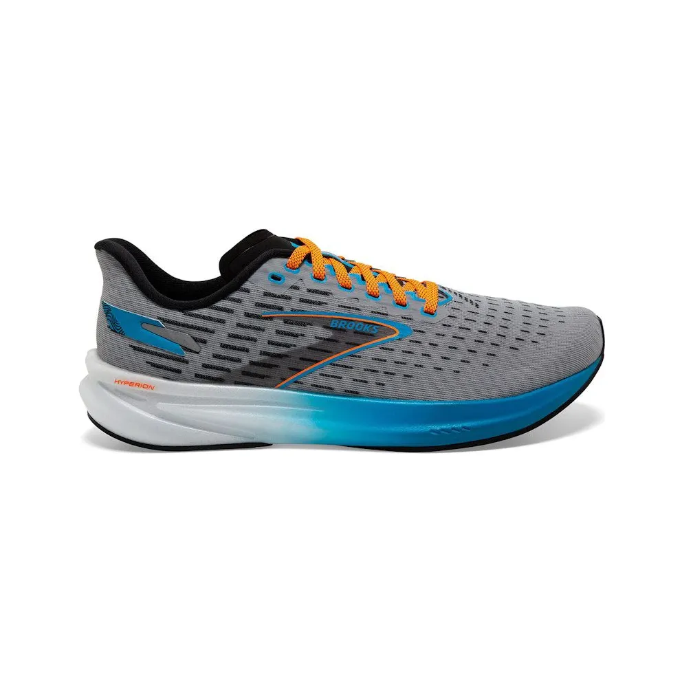 Brooks Hyperion Grey Atomic Blue Scarlet (110407-1D-020)