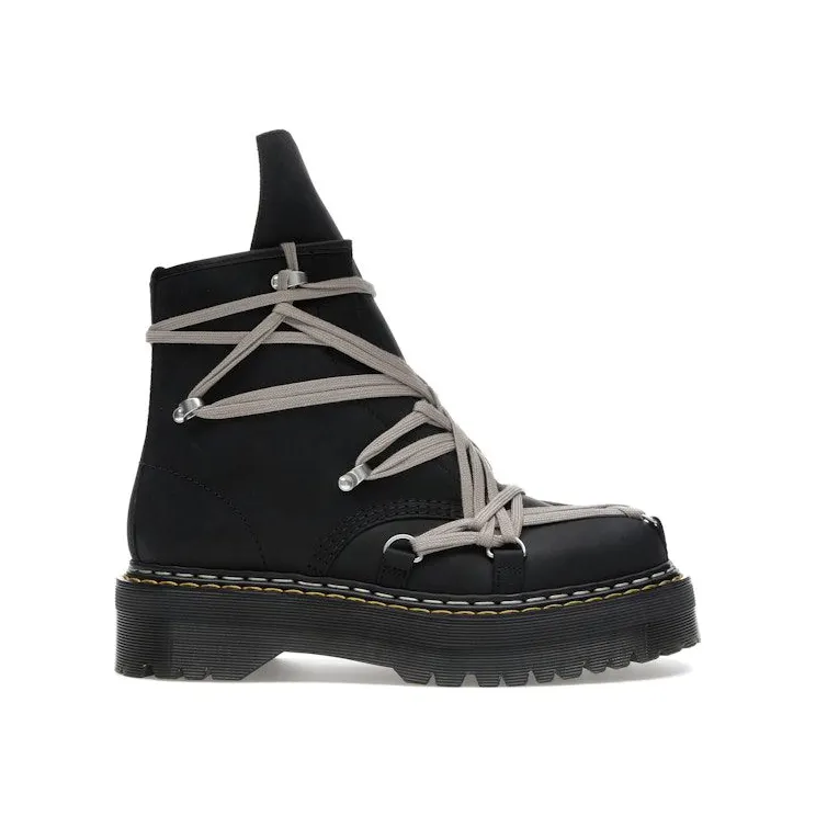 Dr. Martens 1460 DRKSHDW Quad Sole Mega Lace Boot Rick Owens Black (DM02E6812 8001 09)