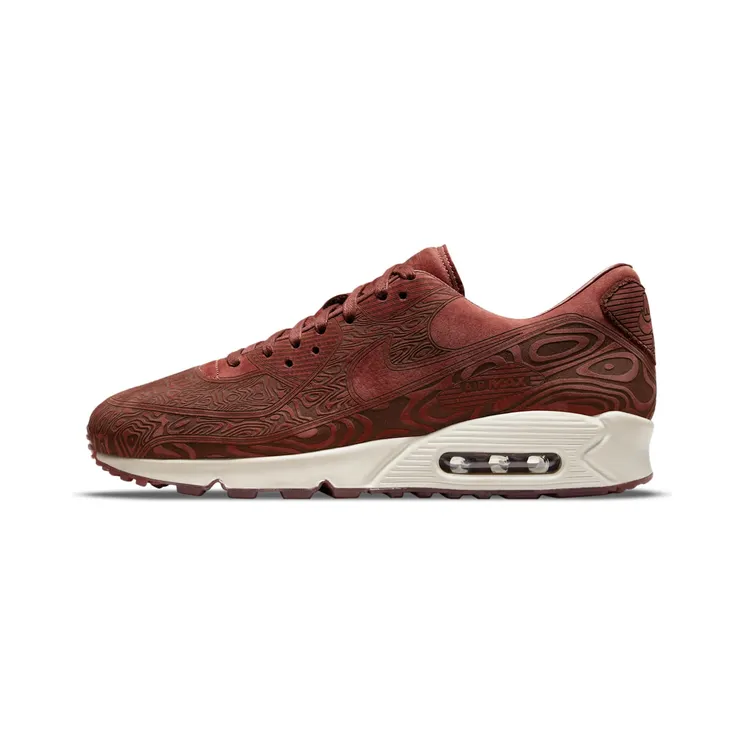 Nike Air Max 90 Laser Mahogany “Dark Pony / Light Bone” (DH4689-200)