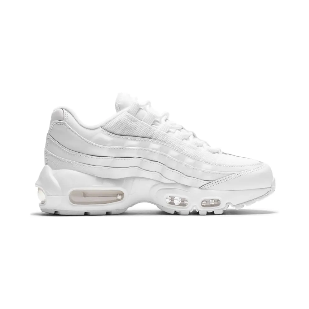 Nike Air Max 95 Recraft Triple White (GS) White/White-White-White (CJ3906-100)