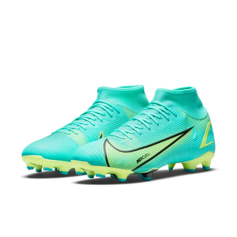 Nike Mercurial Superfly 8 Academy MG Dynamic Turquoise Lime Glow (CV0843-403)