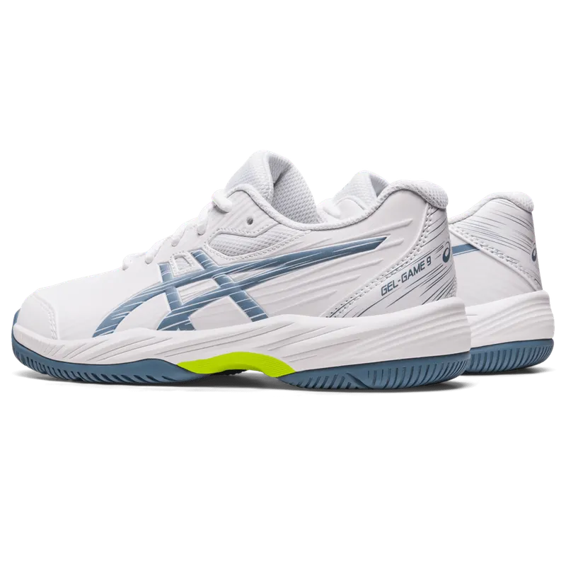 Asics GEL-GAME 9 GS White/Steel Blue (1044A052.101)