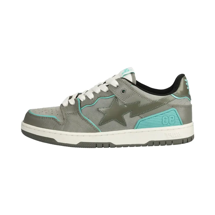 BAPE A Bathing Ape® SK8 Sta #2 “Grey” (001FWI701011I)