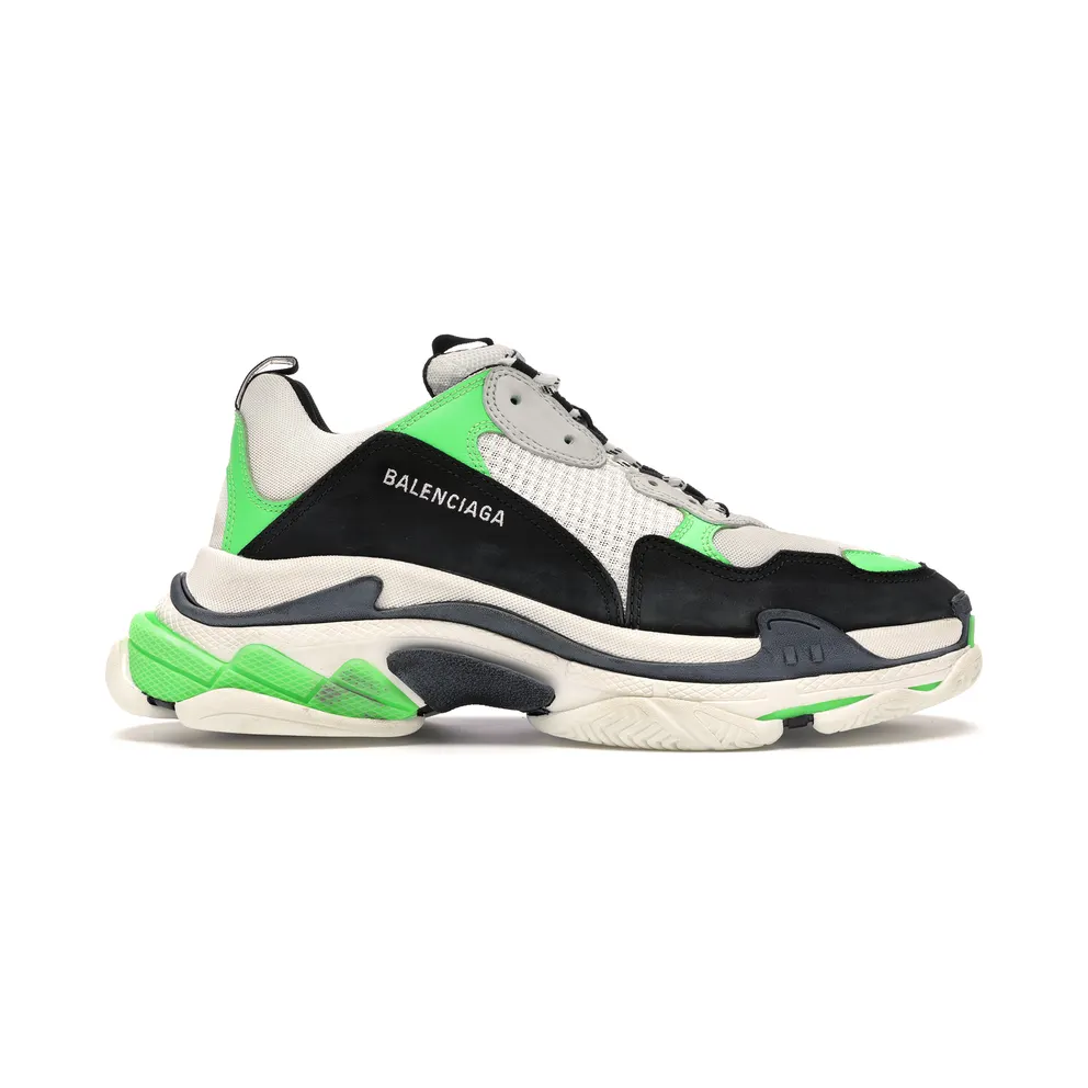 Balenciaga Triple S Green Black (536737W09O69063)