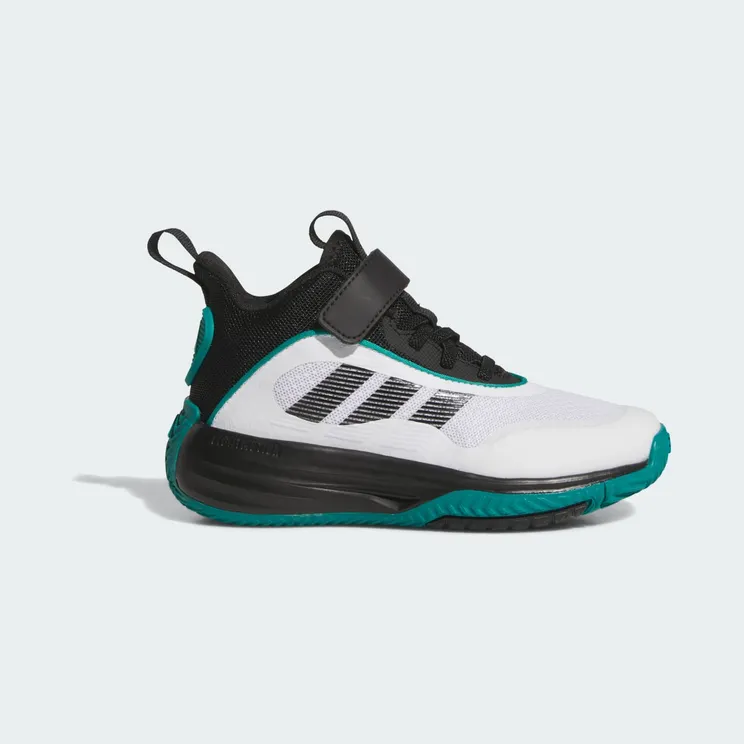 adidas Ownthegame 3.0 Cloud White Core Black Pure Teal (JQ7940)