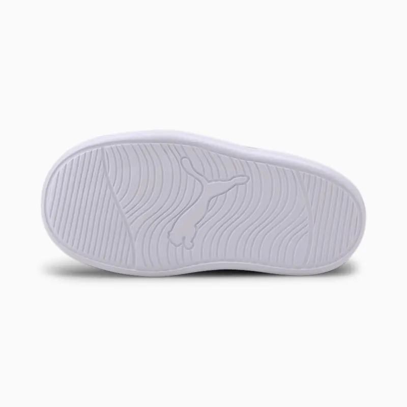 PUMA Courtflex V2 Babies’ Peacoat/High Risk Red (371544-01)