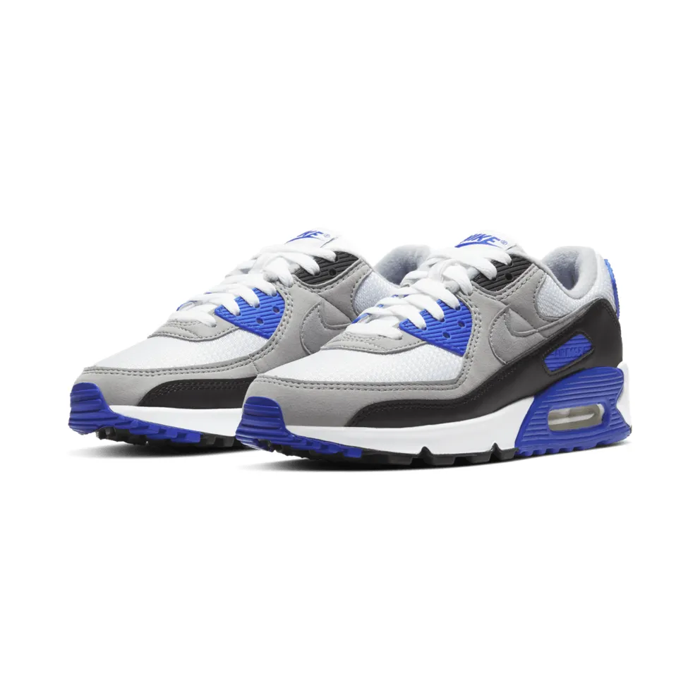 Nike Air Max 90 Recraft Royal (W) White/Particle Grey-Royal Blue (CD0490-100)