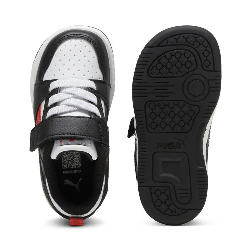 Puma Rebound v6 Lo “Puma White / For All Time Red / Puma Black” (397420_04)