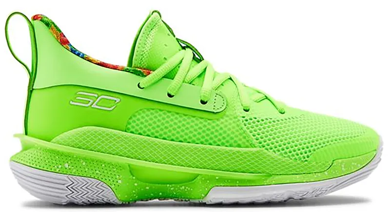 Under Armour Curry 7 Sour Patch Kids Lime (GS) Lime Light/Phosphor Green (3022113-302)