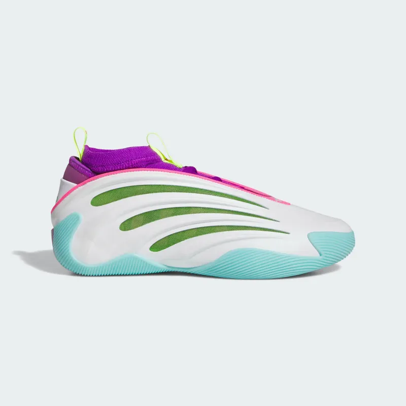 Adidas Harden Volume 9 Cloud White / Lucid Lime / Lucid Pink (JQ4003)