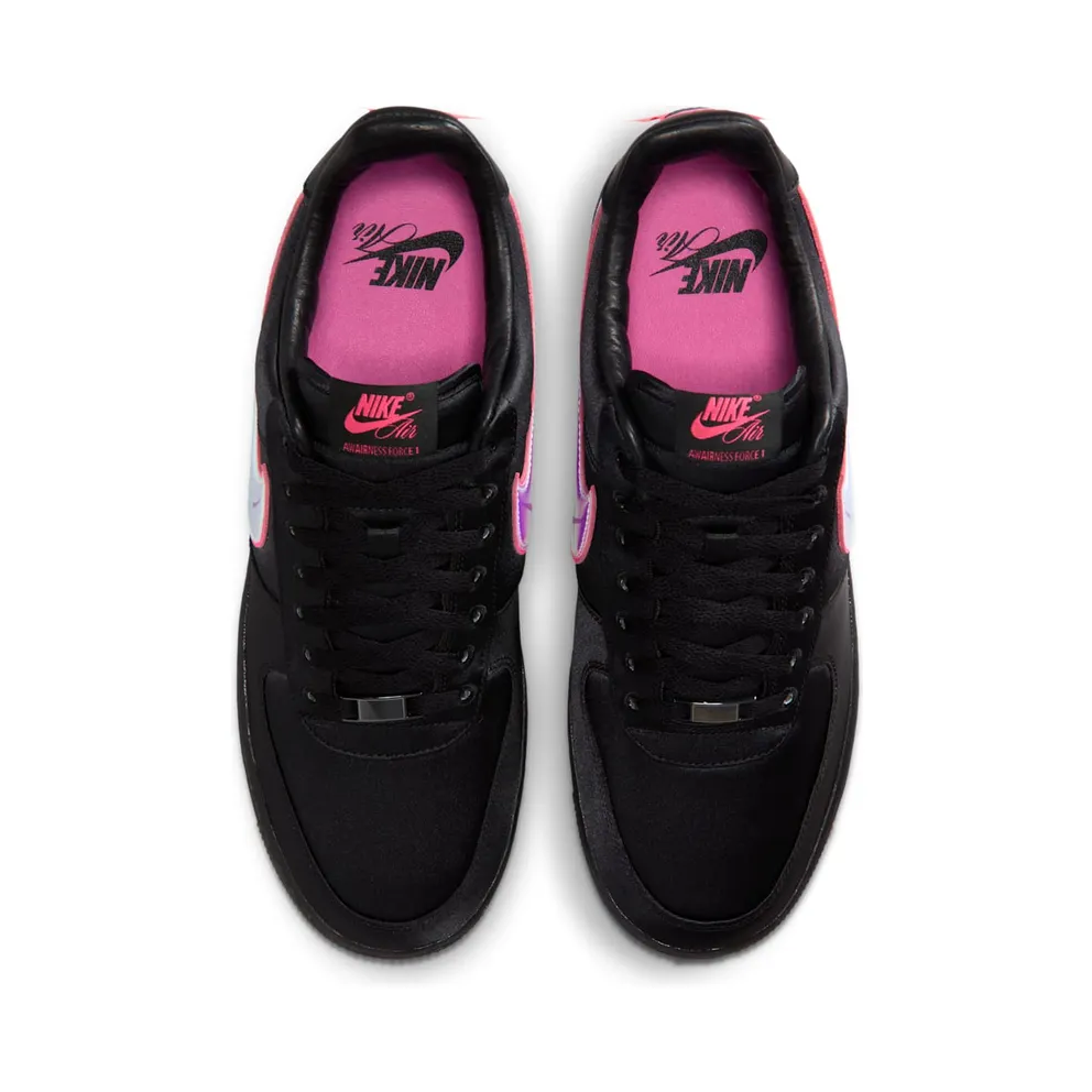Nike Air Force 1 Low Breast Cancer Awareness Black Hyper Pink (IQ9771-001)