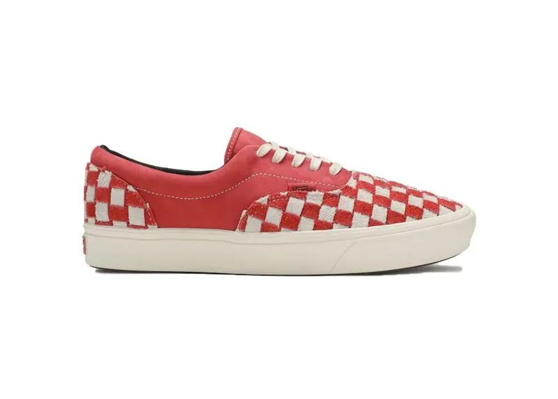 Vans Comfycush Era XL Racing Red Chenille Checkerboard (VN0A45JYVNQ)