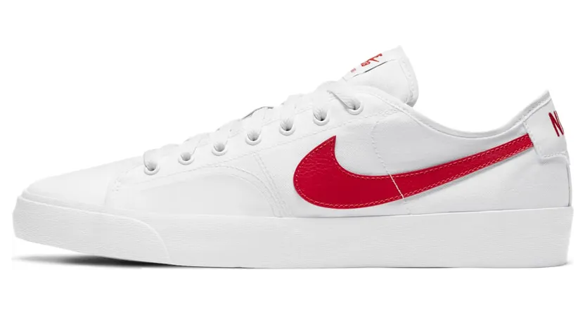 Nike SB BLZR Court Skateschoen Wit (CV1658-100)