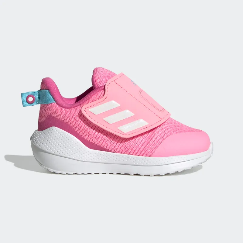 Adidas EQ21 Run 2.0 Sport Running Hook-and-Loop Strap Beam Pink / Cloud White / Bliss Blue (GZ1803)