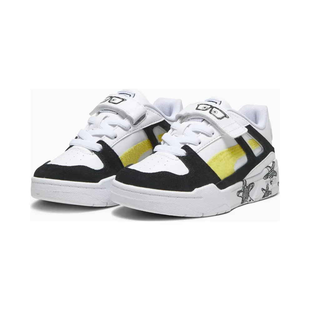 Puma x SPONGEBOB SQUAREPANTS Slipstream White/Black (393894-01)