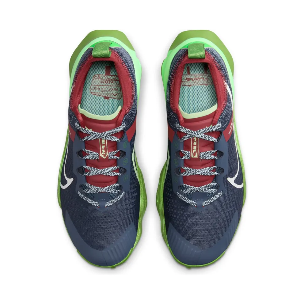 Nike ZoomX Zegama Thunder Blue Chlorophyll Dark Team Red Summit White (DH0625-403)