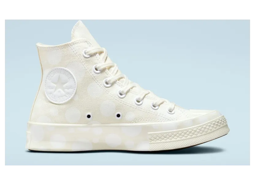 Converse Chuck 70 Polka Dots Egret/wit/egret (A01183C)