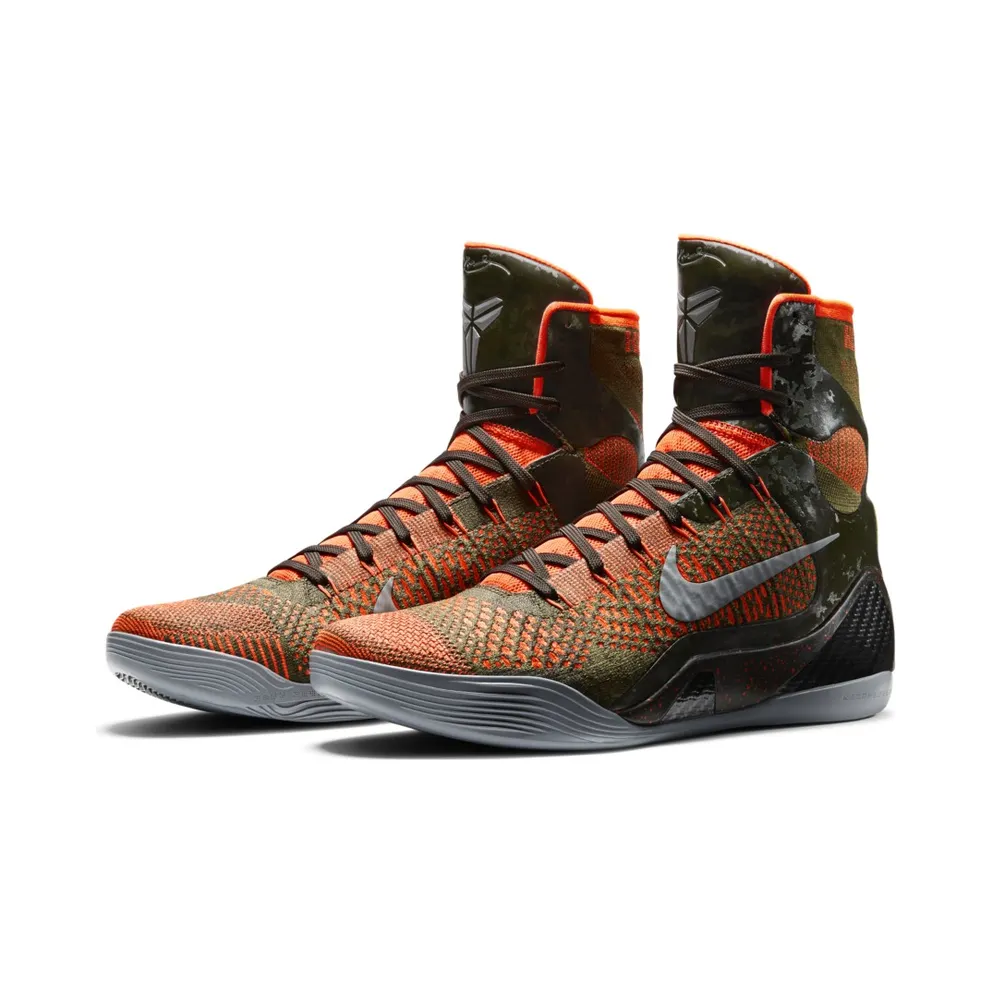 Nike Kobe 9 Elite Sequoia Sequoia/Rough Green-Hyper Crimson-Reflect Silver (630847-303)