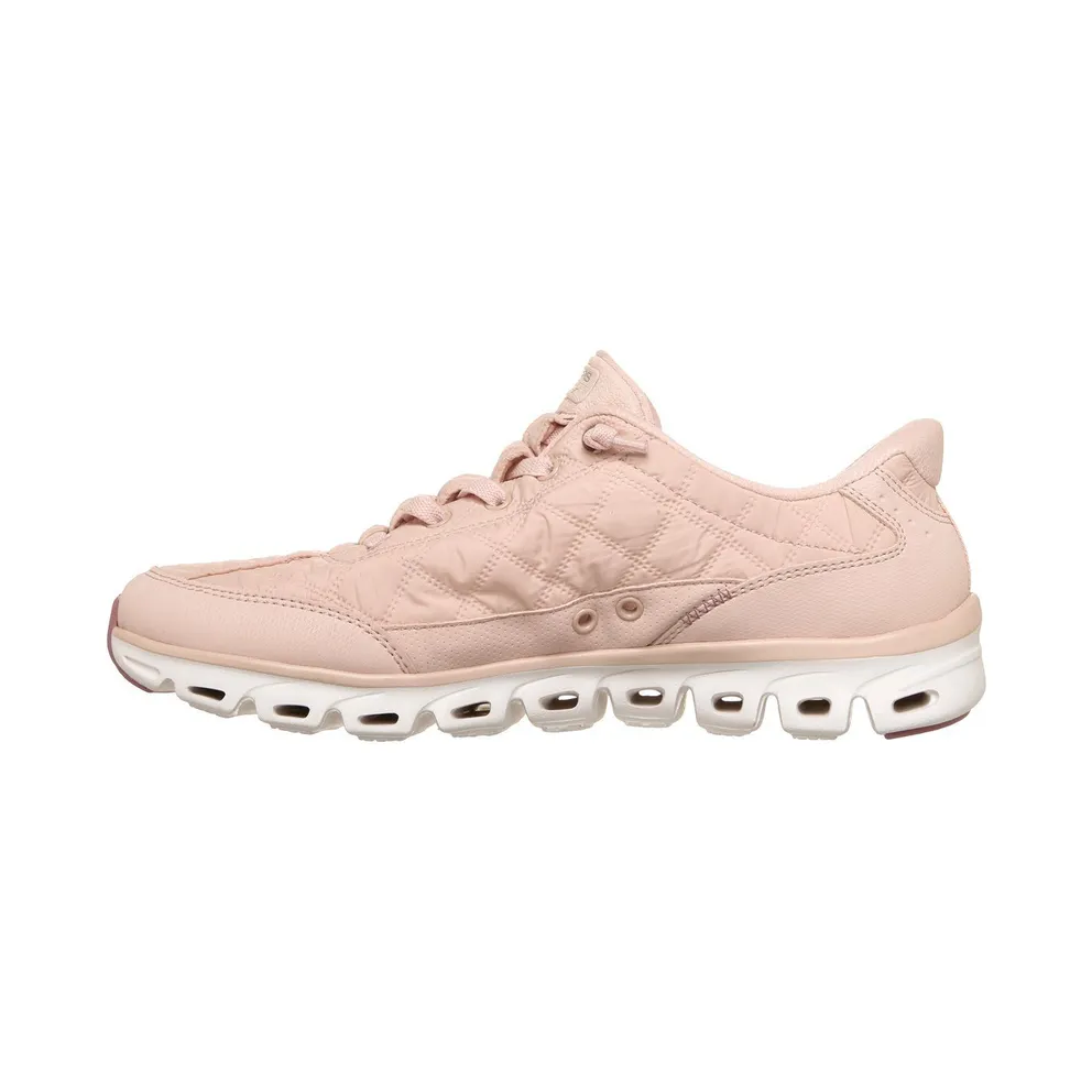 Skechers Slip-ins: Glide-Step “Cozy Fit At Ease Sneaker Blush Pink” (104556BLSH)