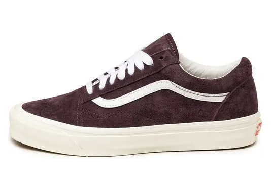 Vans OG Old Skool LX “Pig Suede” Wine (VN0A4P3XWNE1)