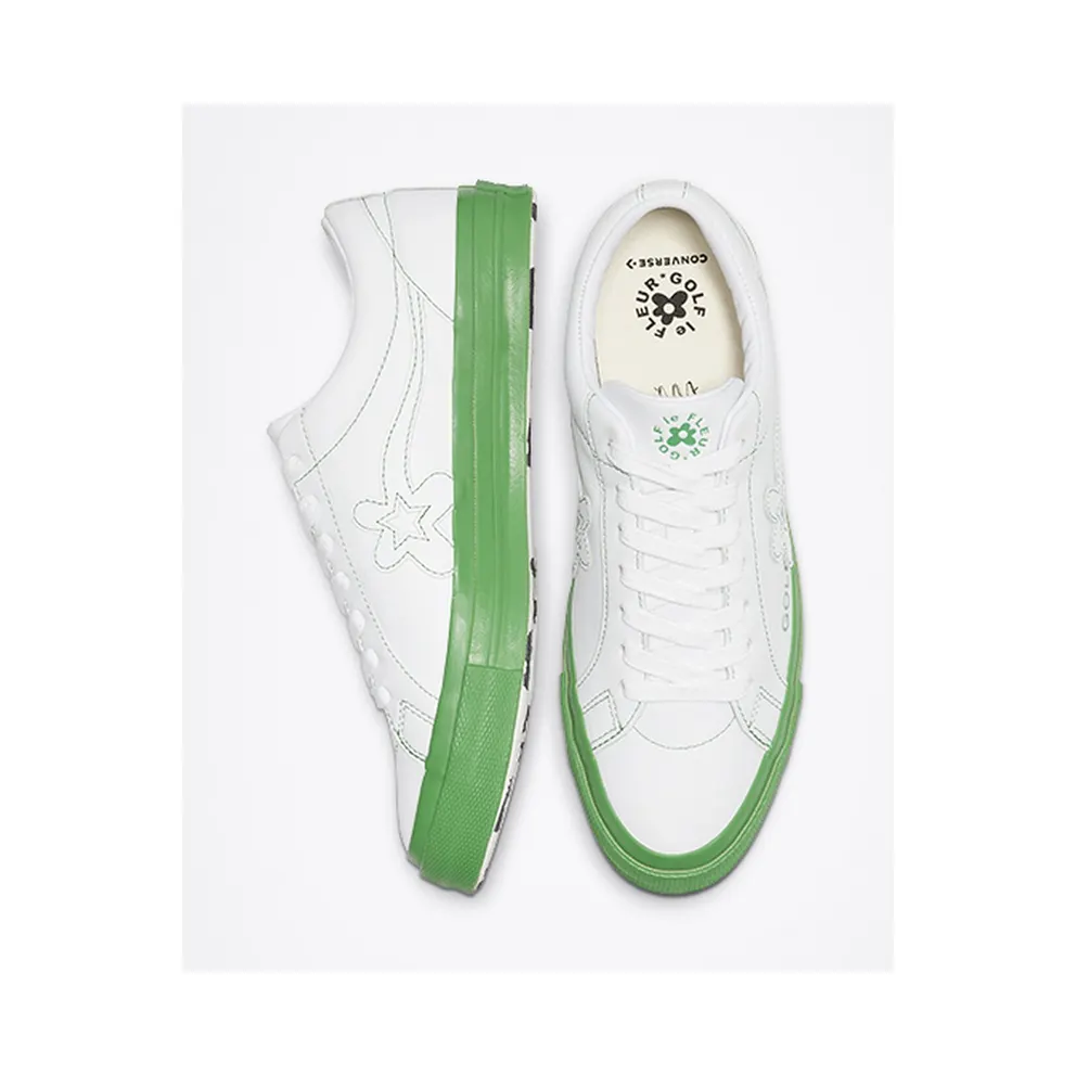 Converse One Star Ox Golf Le Fleur Color Block Pack Green White/Green-White (164025C)