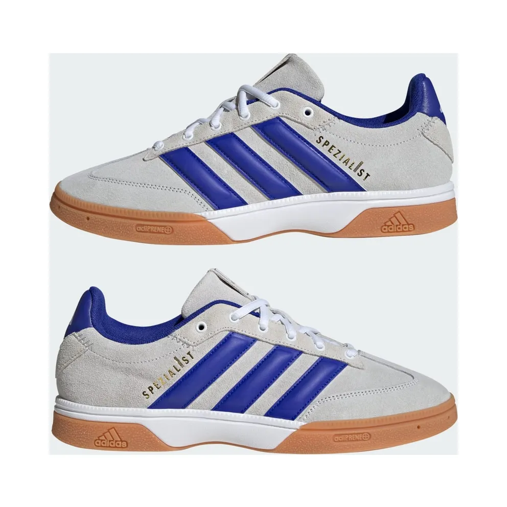 Adidas Spezialist Indoor Cloud White / Lucid Blue / Grey Two (JS0240)