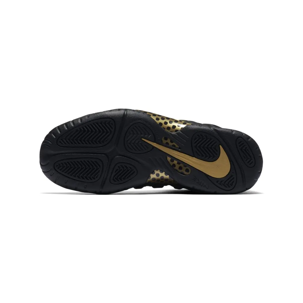 Nike Air Foamposite Pro Black Metallic Gold (GS) Black/Metallic Gold-Black (644792-010)