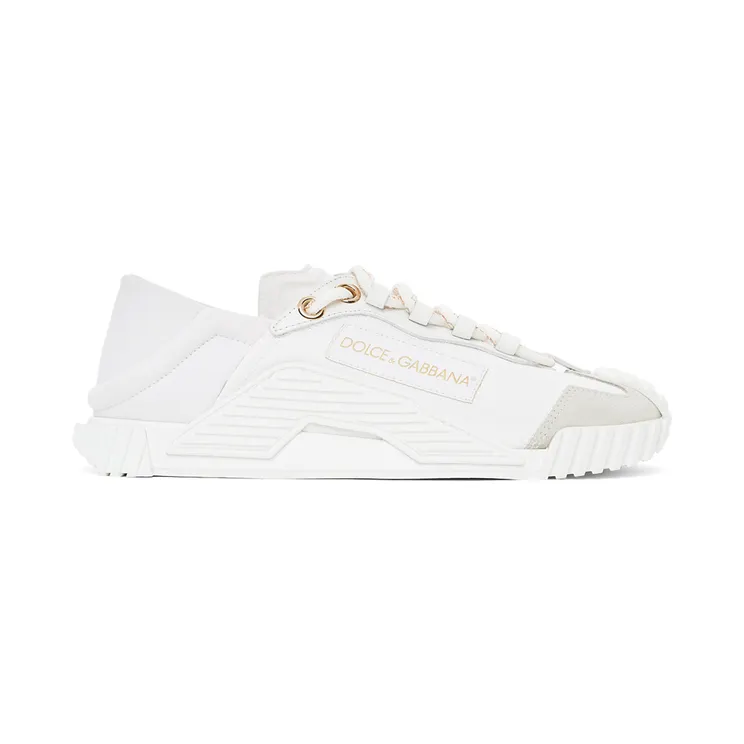 Dolce & Gabbana White NS1 Low Sneakers (CK1754 AO539)